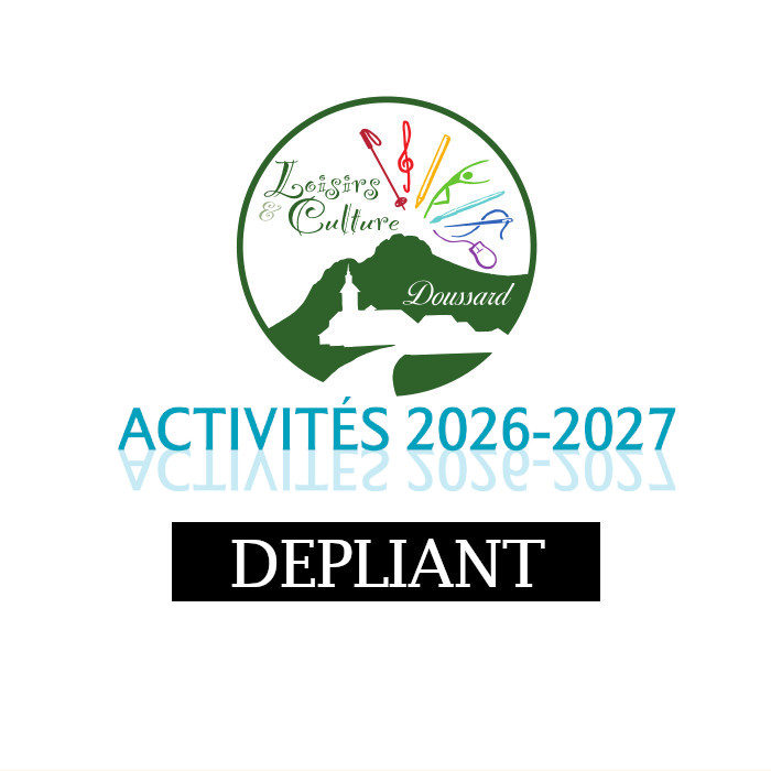 D&eacute;pliant Activit&eacute;s 2026-2027
